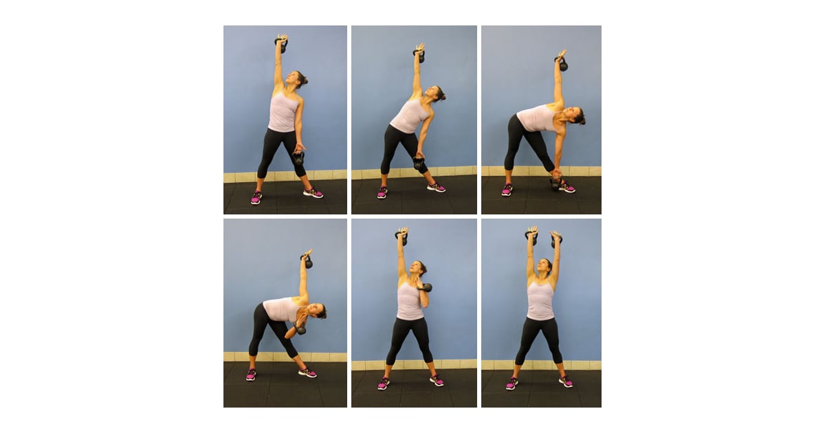 Kettlebell Windmill Kettlebell Exercises For Weight Loss POPSUGAR