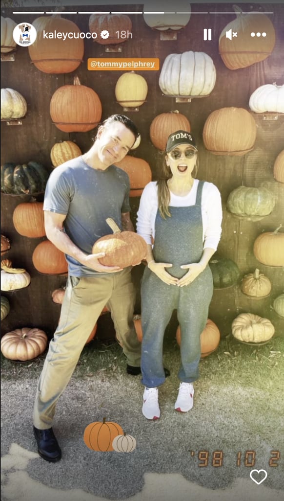 Kaley Cuoco Shares Baby Bump Update on Instagram