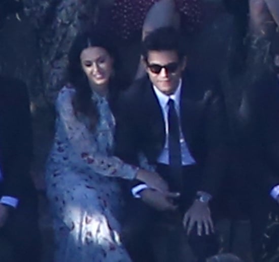 Katy Perry and John Mayer Attend Allison Williams's Wedding