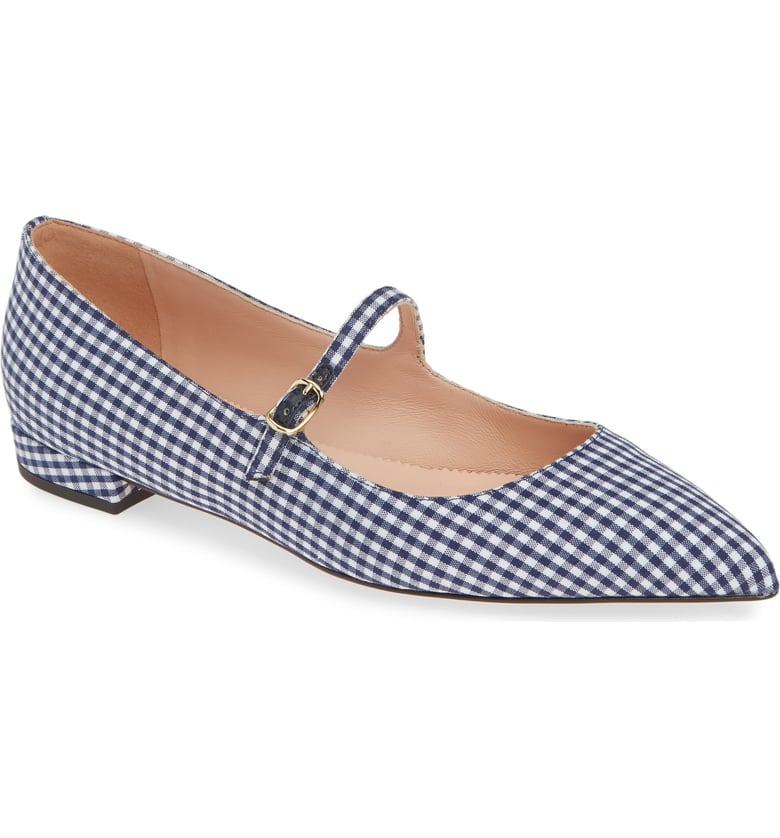 J.Crew Pointy Toe Mary Jane Flats