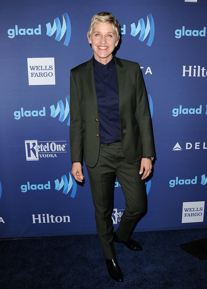 Ellen DeGeneres | 2015 GLAAD Media Awards Red Carpet Dresses | POPSUGAR ...