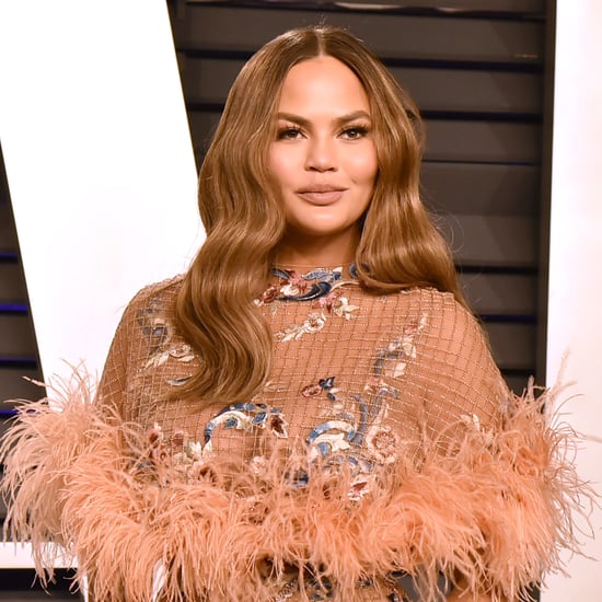 Chrissy Teigen Brought Back the "Rachel" Haircut and Color