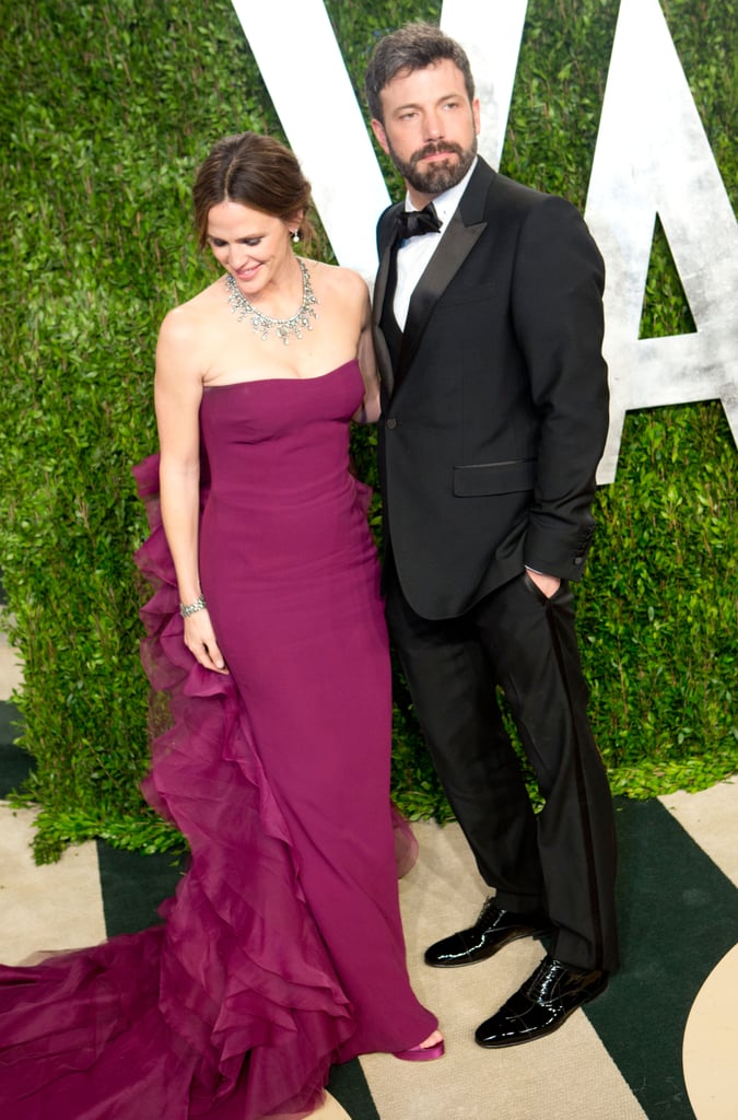 Ben Affleck and Jennifer Garner arrived at the Vanity Fair Oscar party.
Ben Affleck and Jennifer Garner arrived at the Vanity Fair Oscar party.