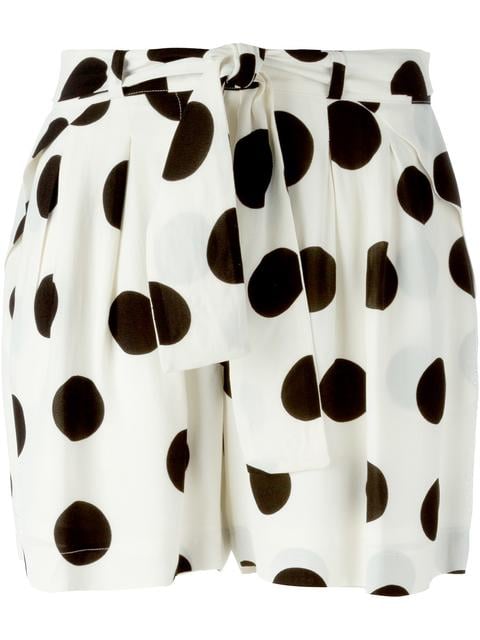Amal Clooney Polka-Dot Shorts | POPSUGAR Fashion