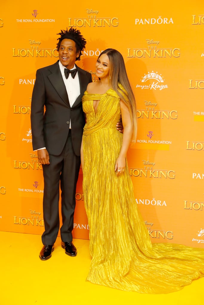 Beyoncé's Dress at The Lion King Premiere in London | POPSUGAR Fashion