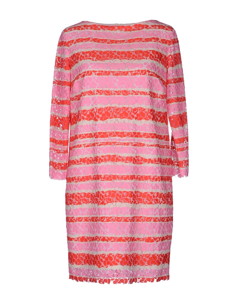 There's no better feeling than stepping into Spring and Summer with a brand-new party dress. For us, it doesn't get better than this striped pink and orange MSGM pick ($370).
