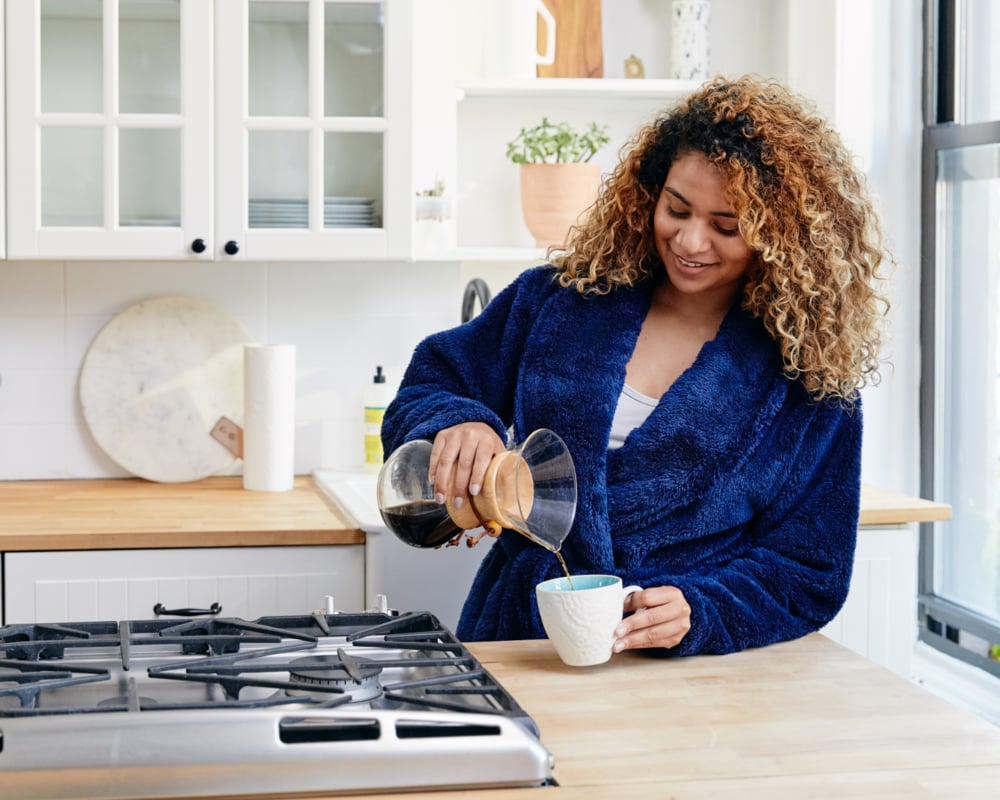 Gravity weighted robe online