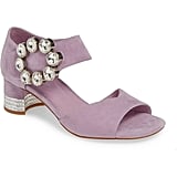 betsey johnson beauty in bloom block heel