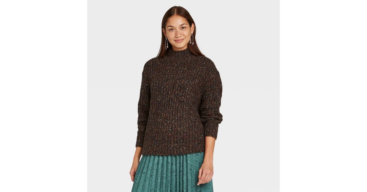 Cold weather hotsell mock turtleneck