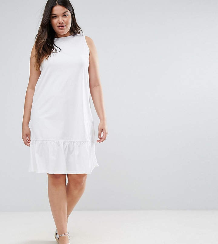 Angelina Jolie's White Summer Dress | POPSUGAR Fashion