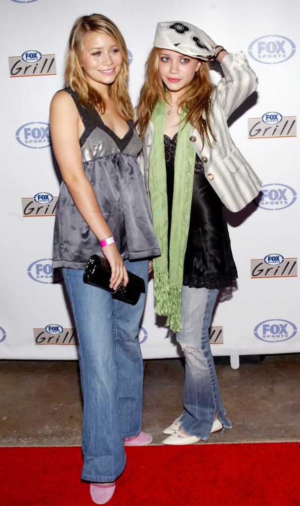 Ashley and Mary-Kate Olsen Both Wore the Jeans to an Event in 2003