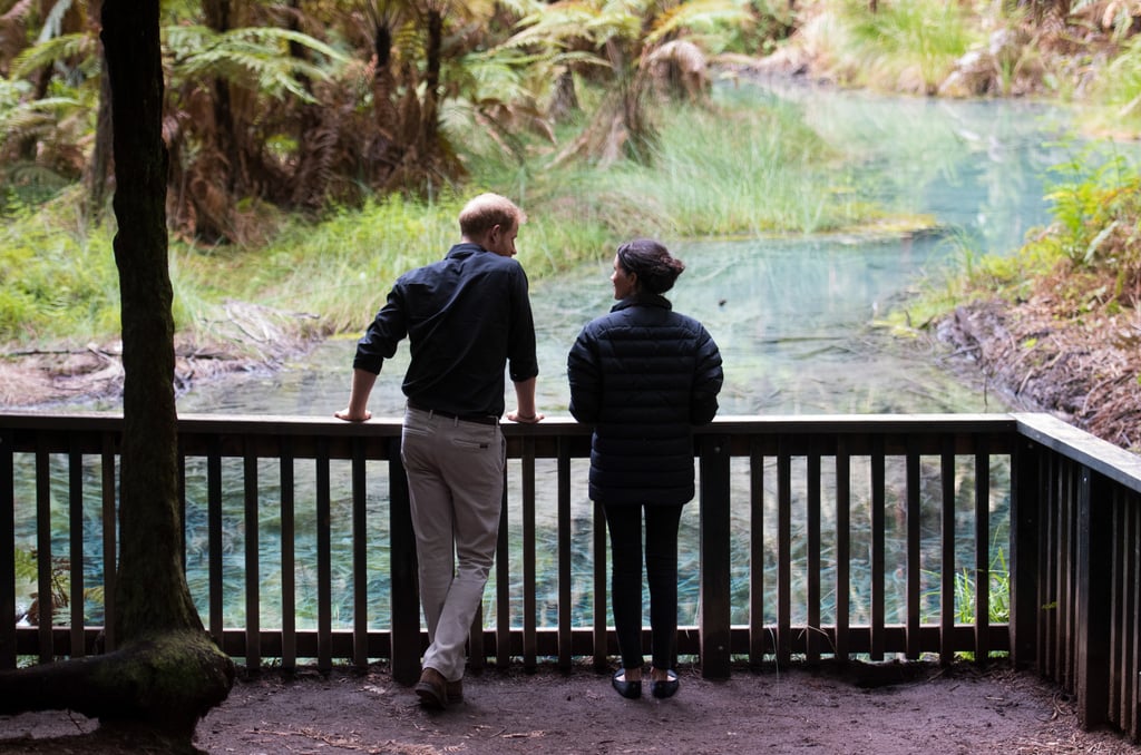 Prince Harry Takes Picture of Pregnant Meghan Markle 2018