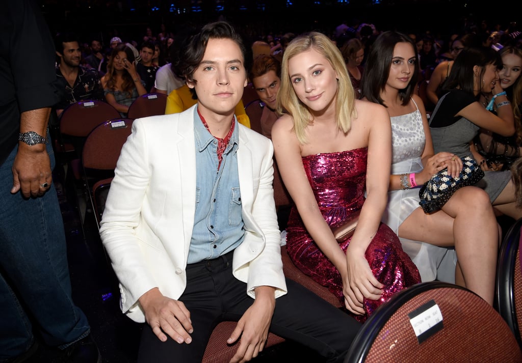 Cole Sprouse and Lili Reinhart at the 2018 Teen Choice Awards