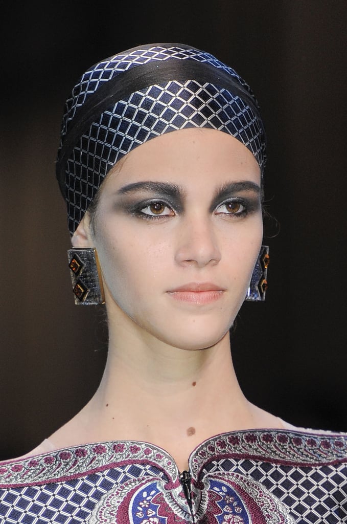 Armani Prive Hair and Makeup Spring 2014 | Haute Couture | POPSUGAR Beauty