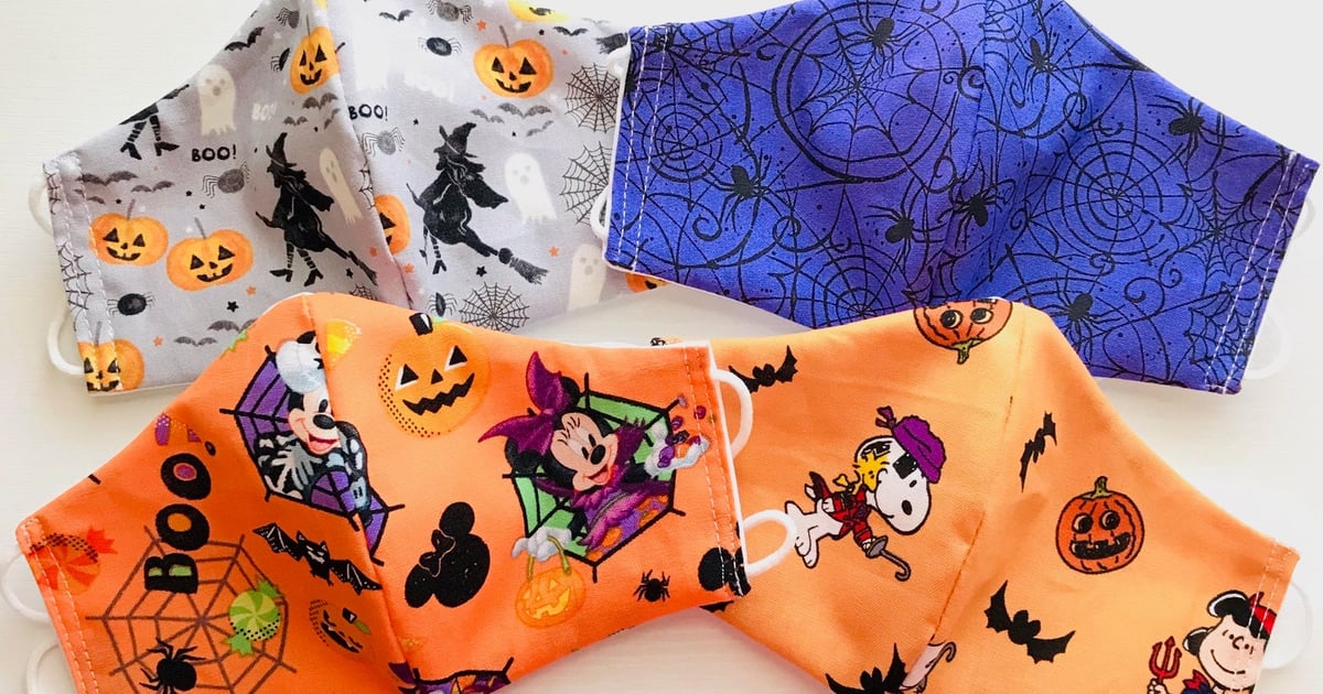 Halloween-Themed Protective Face Masks for Kids | POPSUGAR ...