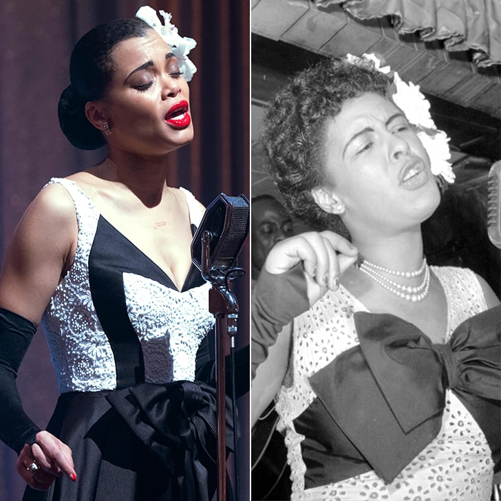 Compare Andra Day's Costumes to Billie Holiday's Looks