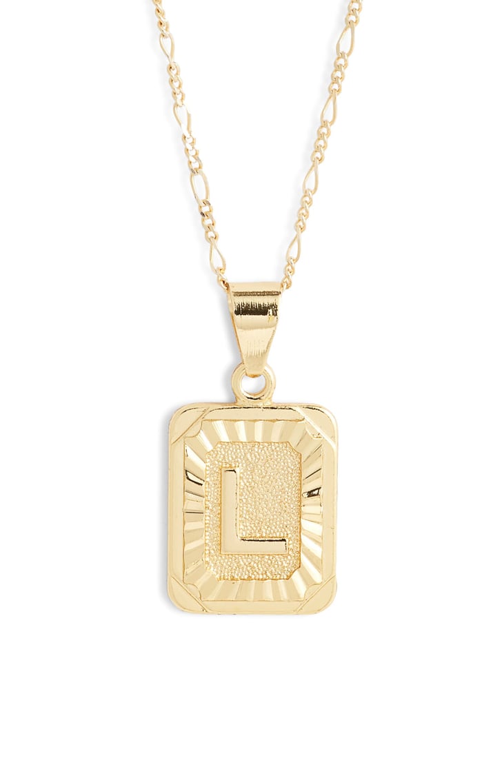 Bracha Initial Pendant Necklace Best Mother's Day Gifts POPSUGAR Fashion Photo 5