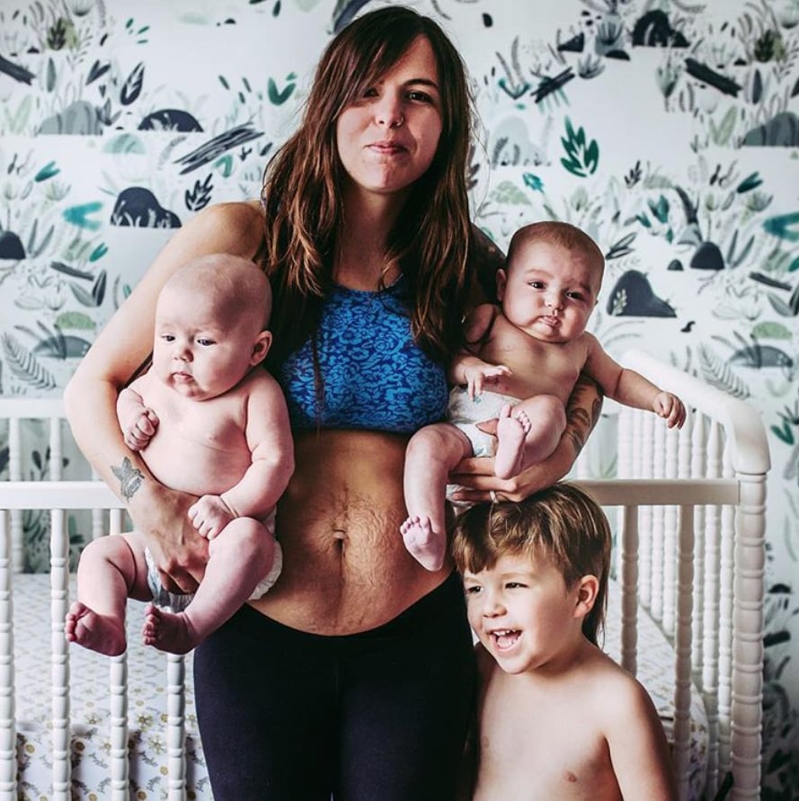 After three babies, this mom "sometimes wonders which baby left which individual mark," which is just about the most beautiful thought we've ever heard.