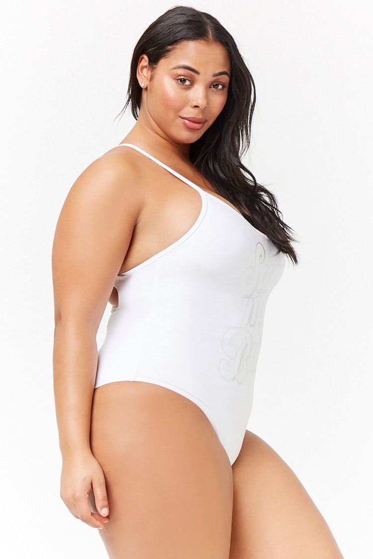 Forever 21 Sun My Buns One-Piece Swimsuit