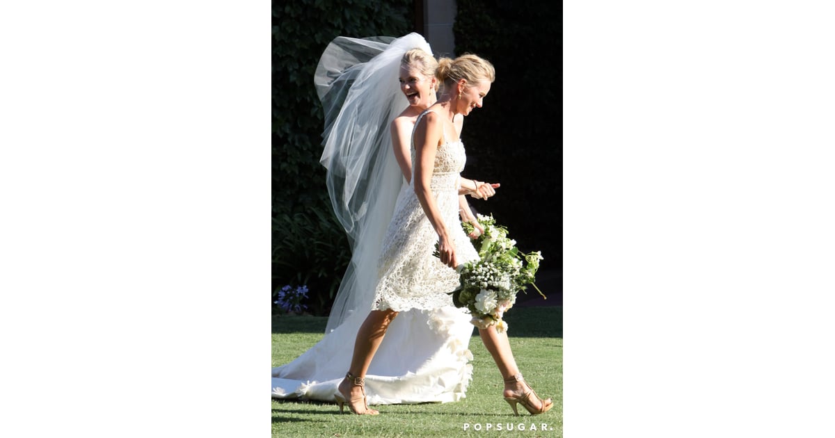 Naomi Watts carried a bouquet alongside the bride, Emma Cooper, at ...