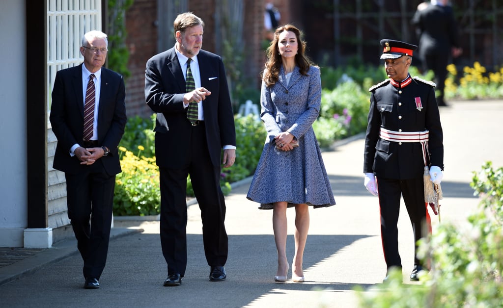 Kate Middleton in Michael Kors Coat | May 2016