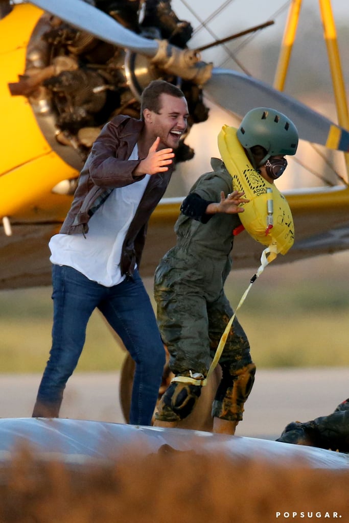 Peter Weber Films a Pilot-Themed Group Date on The Bachelor