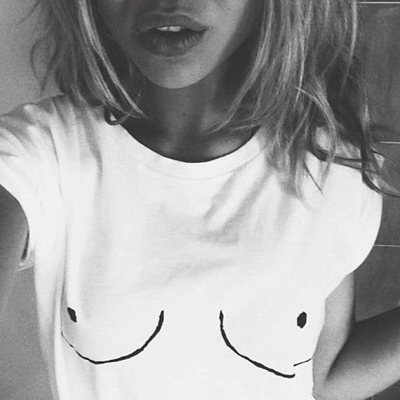 LA Shop Tees Boob T-Shirt