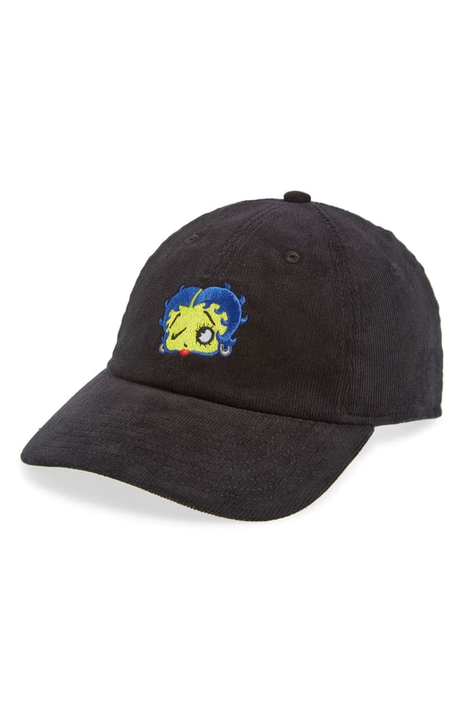 Nike x Olivia Kim Betty Boop Embroidered Corduroy Baseball Cap