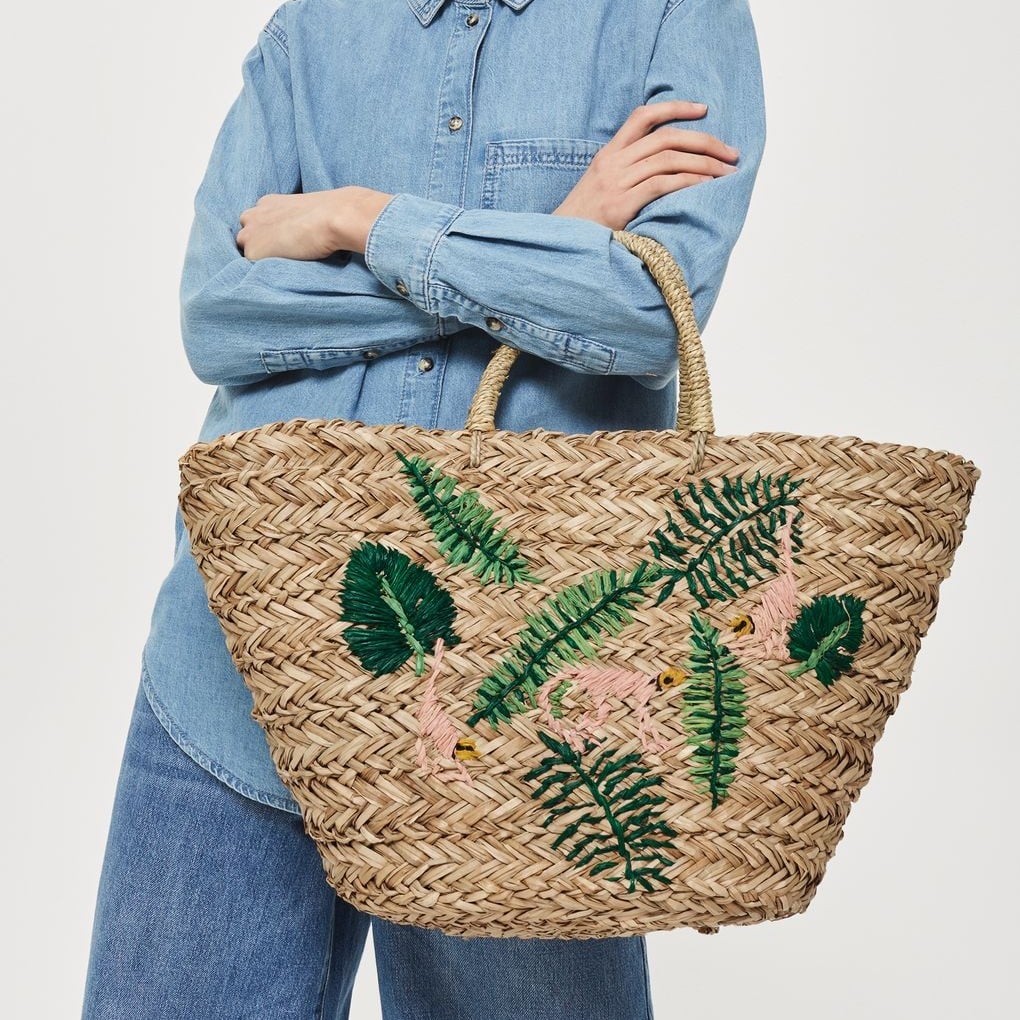 Straw Bag with Rounded Handles 14 Straw Bags Worthy of More Than