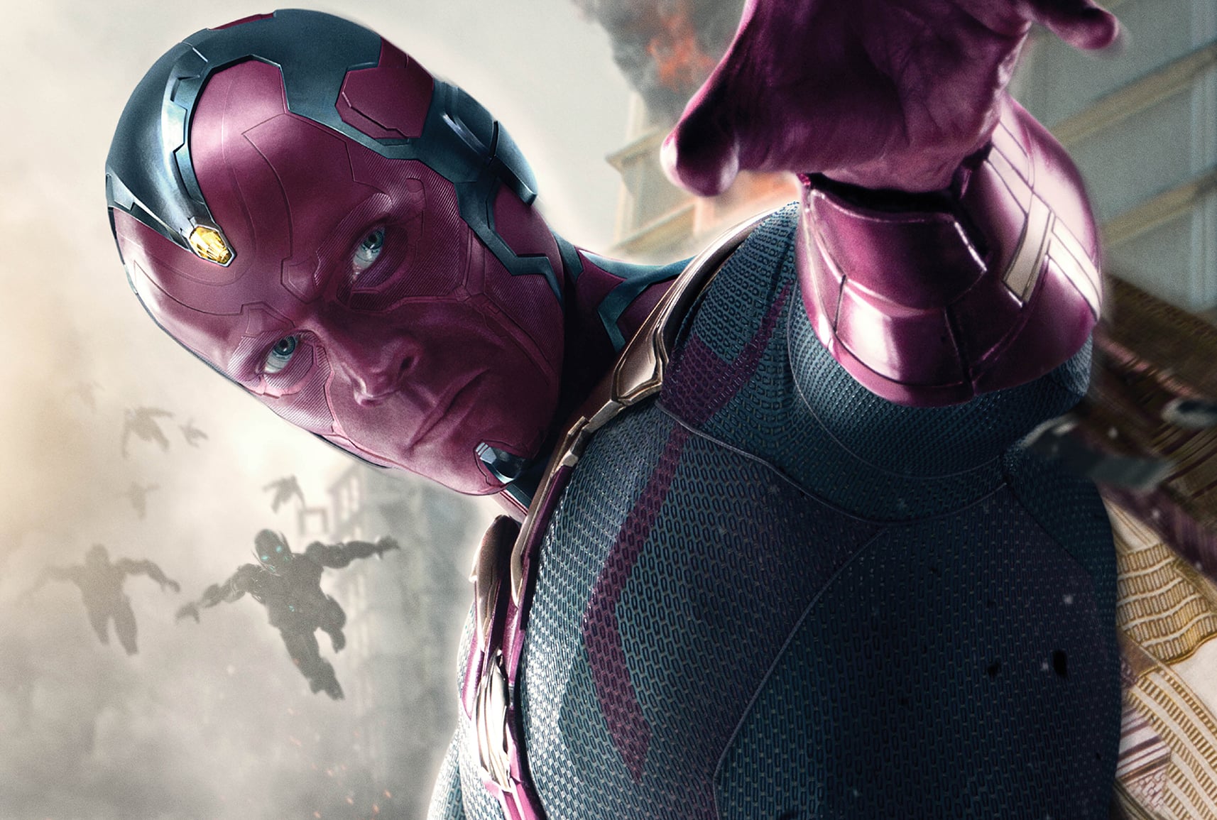 Who Is Vision From The Avengers Popsugar Entertainment - 