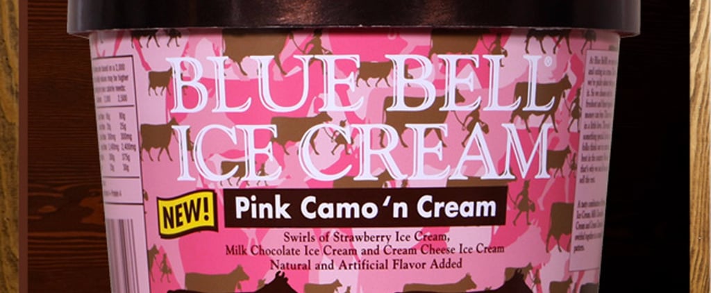 Blue Bell Ice Cream Pink Camo 'n Cream