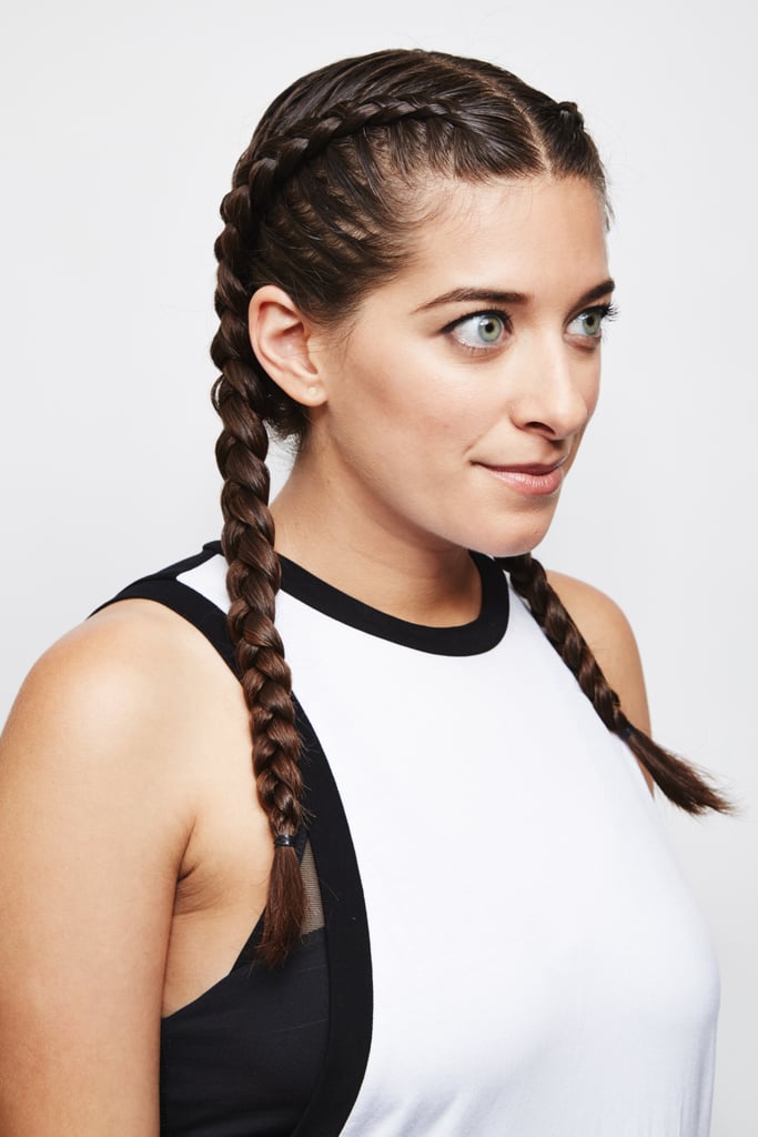 Double Dutch French Braids: Final Look