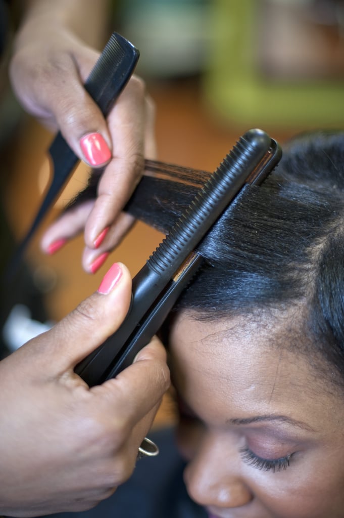 How to Safely Straighten Natural Hair Types 3-4C