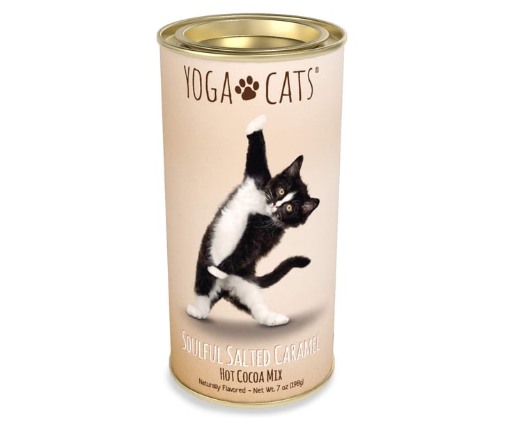 Yoga Cats Soulful Salted Caramel Cocoa Mix These Yoga Cat and Dog Hot