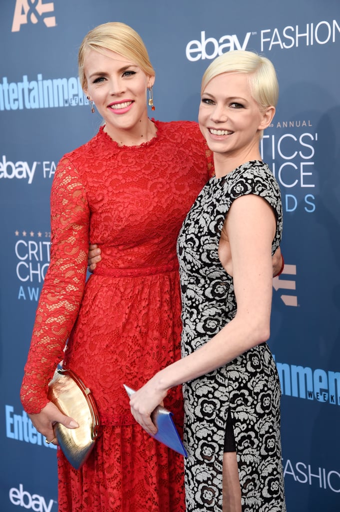 Busy Philipps and Michelle Williams at the 22nd Annual Critics' Choice Awards (2016)