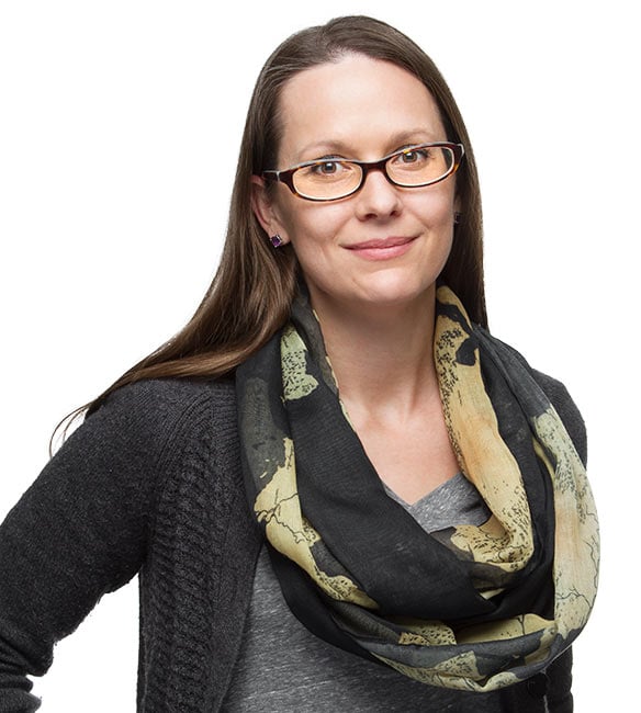 Map Print Infinity Scarf ($25)