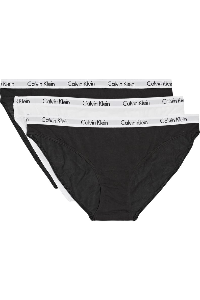 Calvin Klein Underwear Set Of Three Carousel Stretch-Cotton Jersey Briefs