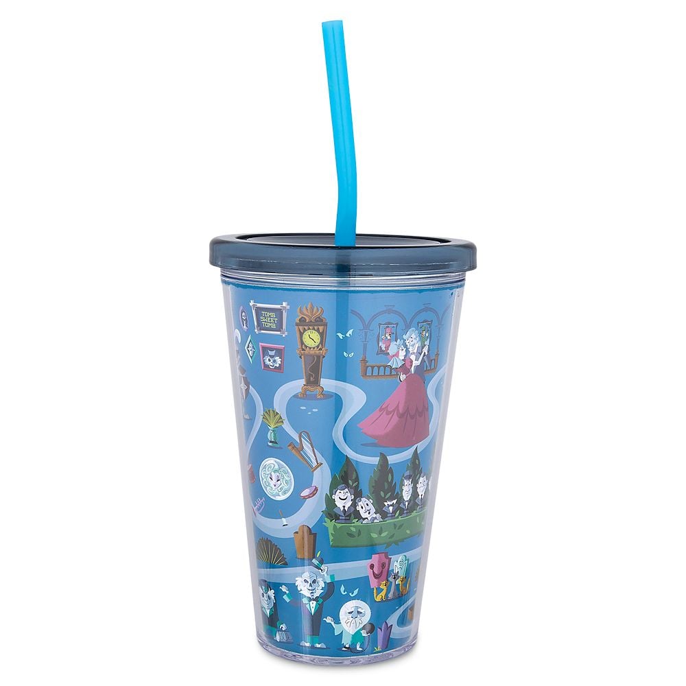 The Haunted Mansion Tumbler With Straw