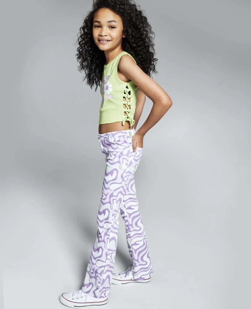 Epic Threads Stella & Blaise Big Girls Stella Flare Pants, Macy's  Celebrates 6 Black Designers For Its Icons of Style Campaign