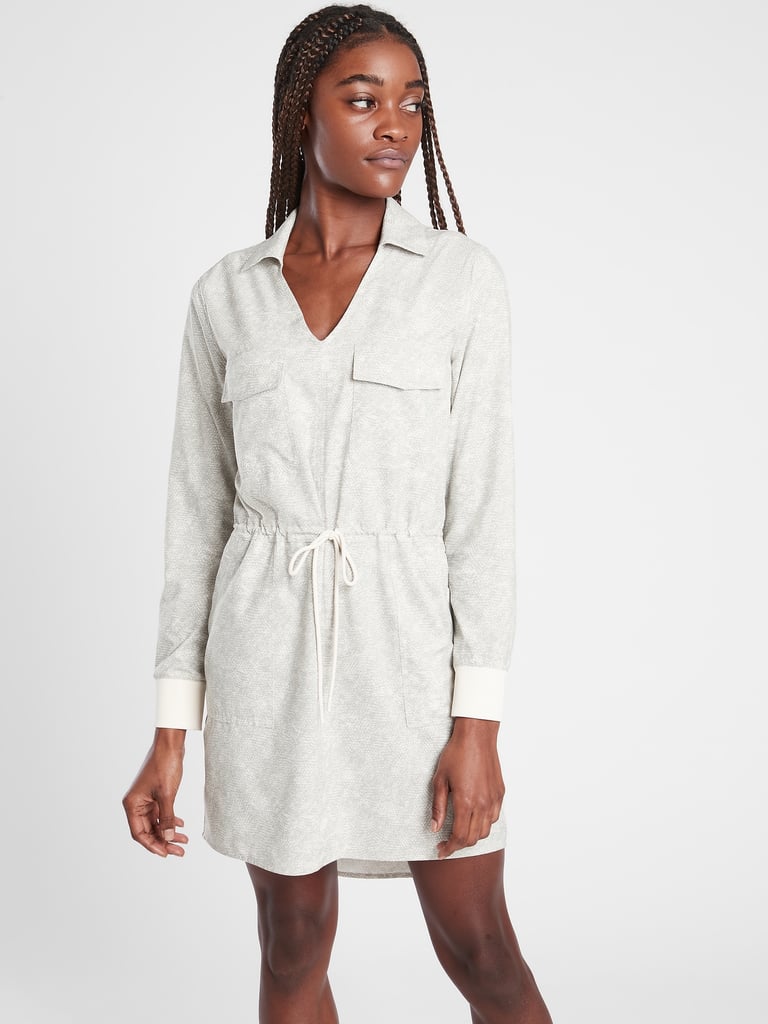 Athleta Zuma Printed Shirtdress