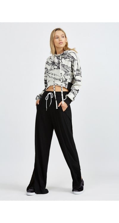Twenty Drummond Plated Jersey Pants