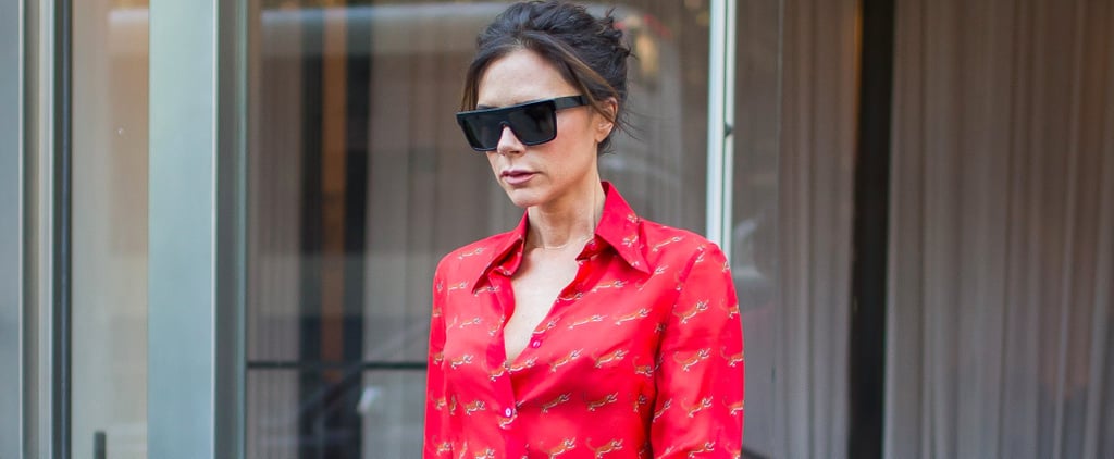 Victoria Beckham Glitter Harper Slippers