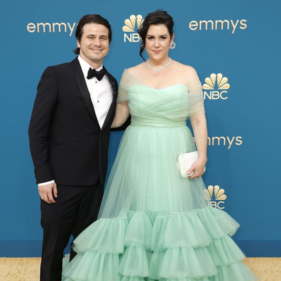 Melanie Lynskey and Jason Ritter at the 2022 Emmys