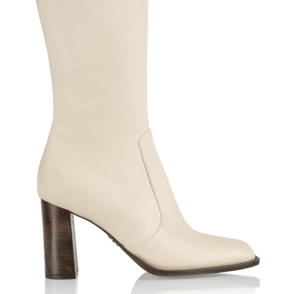 Brother Vellies Lauryn Boot in Ivory