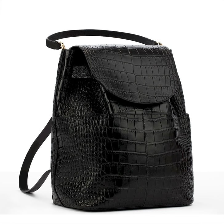 Cuyana Croc-Embossed Leather Backpack | What to Shop | Nov. 6, 2017 ...