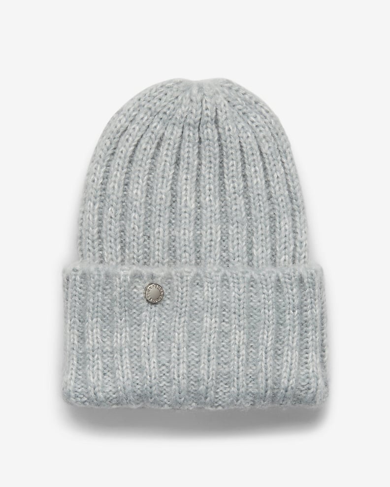 Express Chunky Ribbed Turn Cuff Beanie