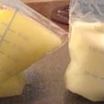 Mom's Incredible Photo of 2 Very Different Bags of Breast Milk She Pumped on the Same Day