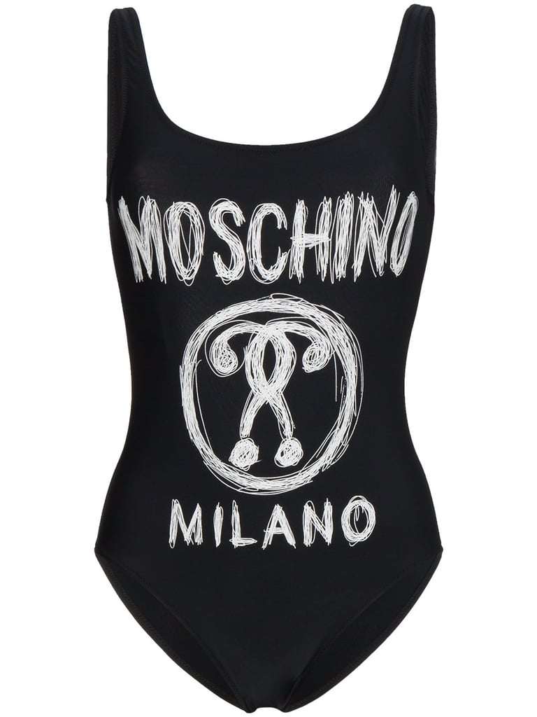 Moschino Logo Front Swimsuit
