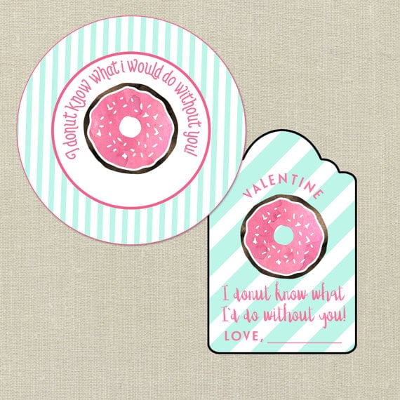 Doughnut Valentines