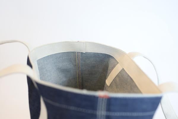 Organic Selvedge Denim Tote Bag